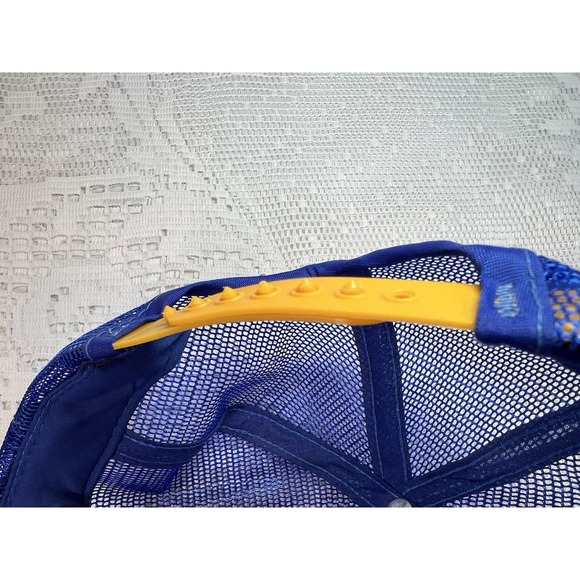 Vintage Michelin Man Trucker Hat Swingster Mesh Snapback USA Made - Picture 15 of 16